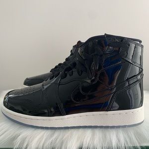 Black Patent Nike Air Jordan 1 Rebel XX